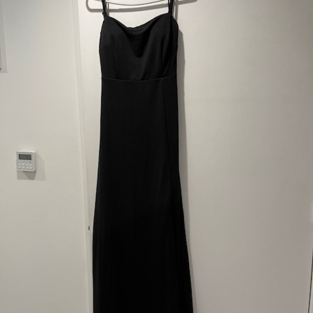 Black Bridesmaid Dress